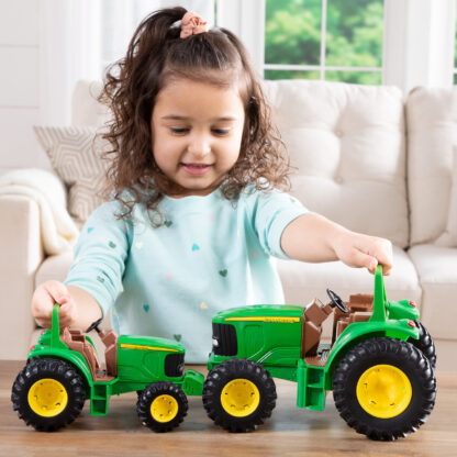 Tractor de juguete John Deere 25cm Robusto - Imagen 5