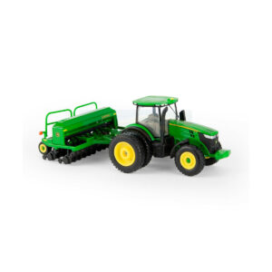 Tractor John Deere 7215R con Sembradora escala 1:64