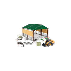Granja completa con Minicargador Case Escala 1:32 105 Piezas