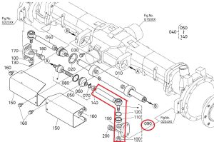 diagrama terminal de direccion tractor kubota m9540