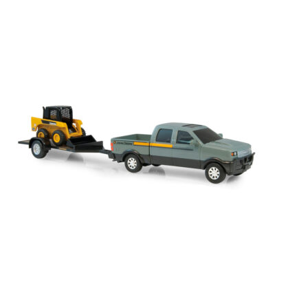 Camioneta de juguete John Deere con remolque y cargador