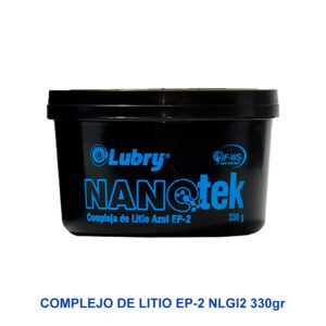 Grasa para Tractor Complejo de Litio Azul NLGI2 Nanotek 330g