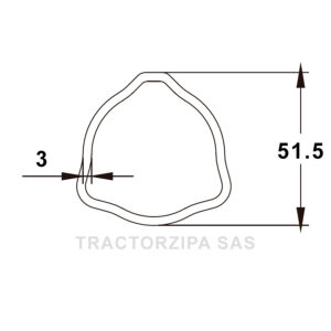 tubo trilobular externo categoria 5